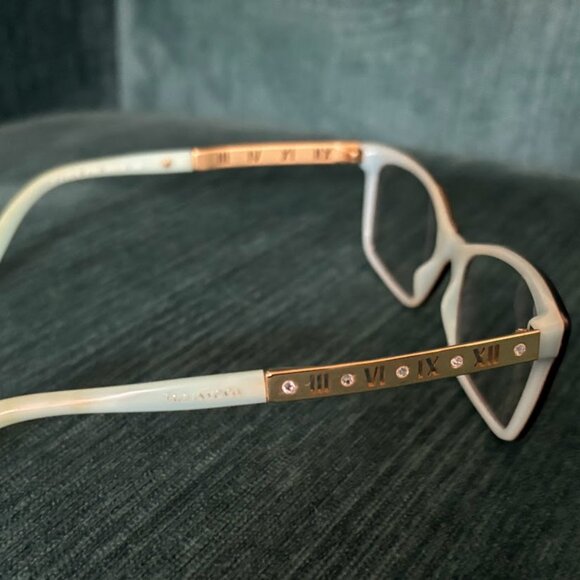 Tiffany tortoise and blue eyeglasses - Picture 2 of 3